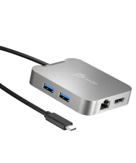 Докинг станция j5create JCD391 4K60 Elite USB-C PD USB-A HDMI RJ-45