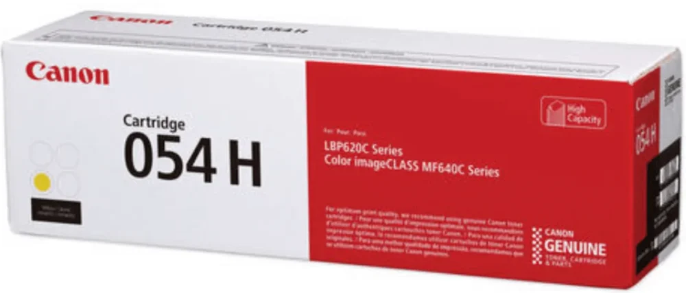 КАСЕТА ЗА CANON i-SENSYS LBP 620C series/i-SENSYS MF 640C Series - Yellow - HIGH CAPACITY - CRG-054HY (CRG054HY) - PN