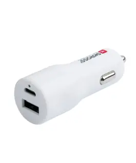 Зарядно за кола SKROSS USB-A USB-C PD 20W
