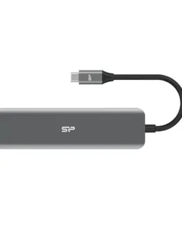 Докинг станция Silicon Power Boost SU20 7 в 1 USB-C