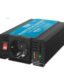Инвертор 12/220 V  DC/AC 300/600W Pure Sine Wave TED000408  TED ELECTRIC