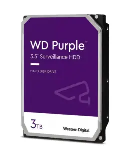 Хард диск WD Purple 3TB 5400rpm 256MB SATA 3 WD33PURZ