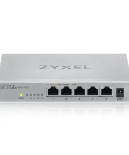 Alternative view of Суич ZyXEL MG-105  5 портов 2,5Gb, неуправляем