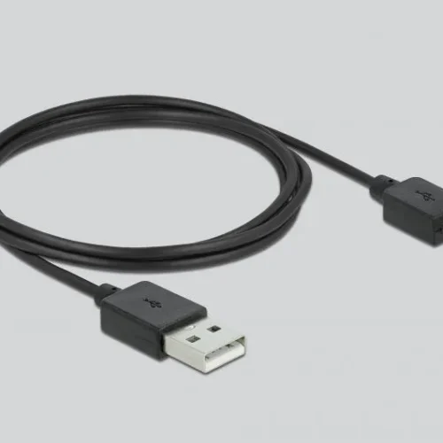 Alternative view of Адаптер Delock 63206, HDMI-A мъжко - DisplayPort женско, 4K 60 Hz, Черен