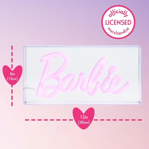 Alternative view of Paladone Barbie LED Neon Light (PP11573BR)