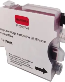 Alternative view of Мастилница UPRINT LC980/1100 BROTHER, Magenta