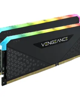 Alternative view of Памет за компютър Corsair Vengeance RS RGB Black 32GB(2x16GB) DDR4 3200MHz CMG32GX4M2E3200C16