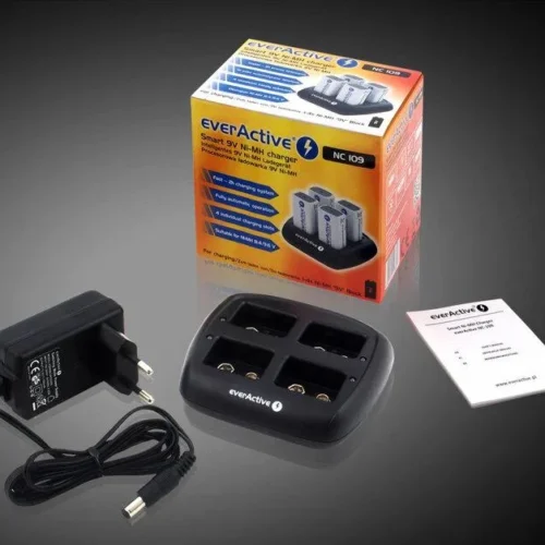Зарядно устройство EVERACTIVE NC109 за NIMH  батерии 7.2V/8.4V R22 4