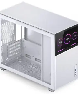 Alternative view of Кутия за компютър Jonsbo D31 Mesh Screen TG, mATX, Бял