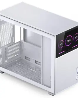 Alternative view of Кутия за компютър Jonsbo D31 Mesh Screen TG, mATX, Бял