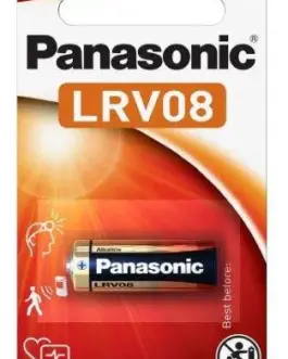 Алкална батерия PANASONIC А23 LRV08 12V За аларми 1бр. блистер