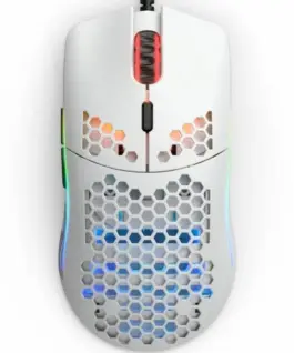 Alternative view of Геймърска мишка Glorious Model O (Matte White)