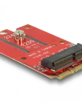 Адаптер Delock Mini PCIe към M.2 Key E slot
