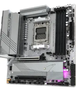 Alternative view of Дънна платка GIGABYTE B650M AORUS ELITE AX ICE