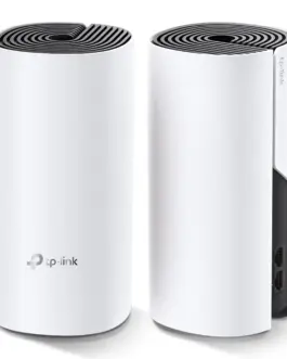 Alternative view of Безжичен рутер TP-Link Deco M4, AC1200, 2.4/5 GHz, 300 -  867 Mbps, Gigabit, 2 бр. в комплект