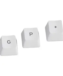 Alternative view of Капачки за клавиатура Glorious - 114 PBT Arctic White