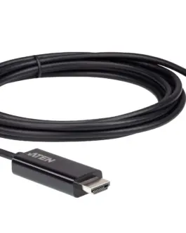 Конвертор ATEN UC3238 USB-C мъжко - HDMI женско 4K 2.7м Черен