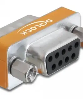 Alternative view of Адаптер DeLock D-Sub 9 Pin мъжко - D-Sub 9 женско