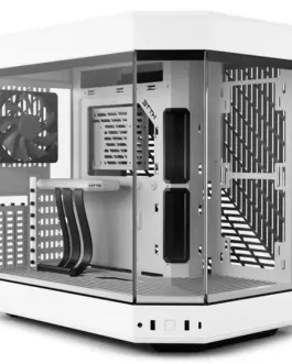 Кутия за компютър HYTE Y60 Tempered Glass Mid-Tower Бяло