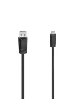 Кабел HAMA USB-A мъжко - USB-B mini мъжко 1.5 м