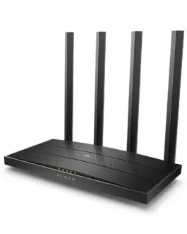 Alternative view of Безжичен рутер TP-Link Archer C80 AC1900, 2.4/5 GHz, 600 - 1300 Mbps, 10/100/1000
