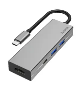 USB-C 4-портов хъб HAMA-200107