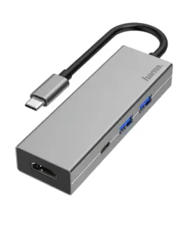 USB-C 4-портов хъб HAMA-200107