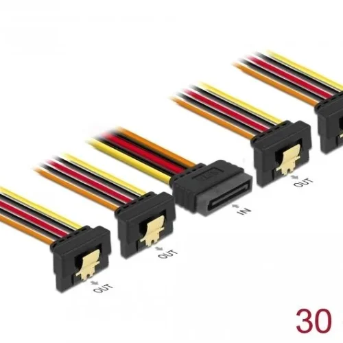 Кабел Power SATA – 4 x SATA 15 Pin