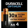 Алкална батерия DURACELL OPTIMUM LR6 /4 бр. в блистер/ 1.5V