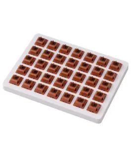 Суичове за механична клавиатура Keychron Gateron Cap Golden Brown Switch Set 35