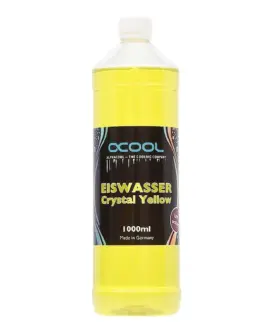 Течност за водно охлаждане Alphacool Eiswasser Crystal Yellow 1000ml