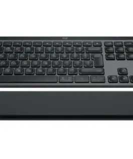 Alternative view of Kлавиатура Logitech MX Keys S, Bluetooth, Illuminated, Подложка за китка, Черна