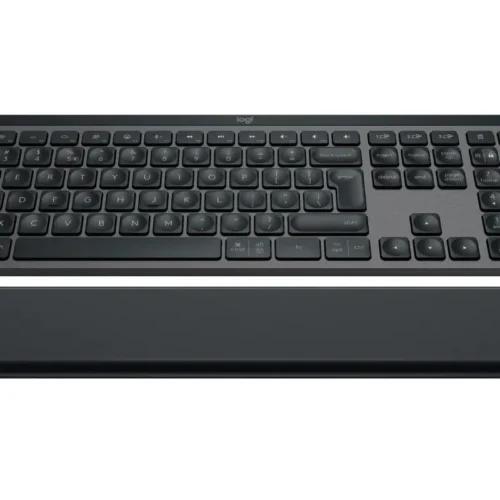 Alternative view of Kлавиатура Logitech MX Keys S, Bluetooth, Illuminated, Подложка за китка, Черна