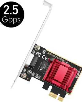 Alternative view of Мрежова карта Cudy PE25, PCIe, 10 Mbps/ 100 Mbps/ 1 Gbps/ 2.5 Gbps