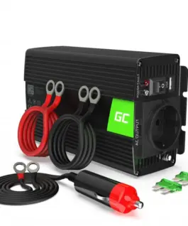 Инвертор GREEN CELL 24V/300W  чиста синусоида