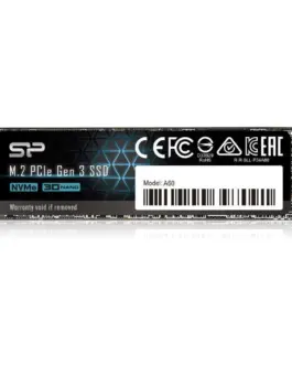 SSD диск Silicon Power A60 M.2-2280 PCIe Gen 3x4 NVMe 1ТB