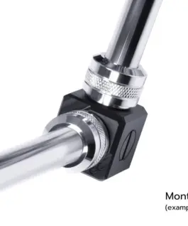 Alternative view of Терминал за свързване Alphacool Eiszapfen, G1/4 IT, 5 посочвен, Черен