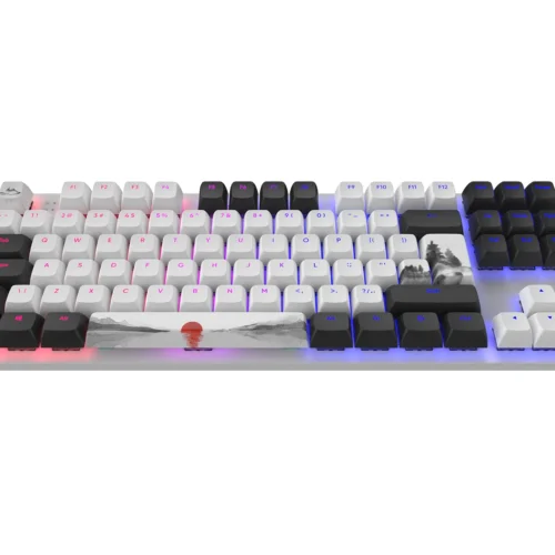 Alternative view of Геймърскa механична клавиатура Dark Project 87 Fuji RGB TKL - G3MS Sapphire Switches, ABS