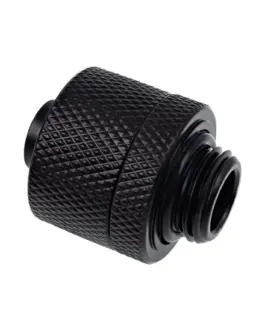 Alternative view of Фитинг Alphacool Eiszapfen, Удължител, 16/10mm, G1/4, Черен мат