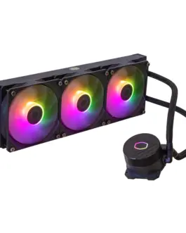 Охладител за процесор Cooler Master ML360L Core ARGB Black