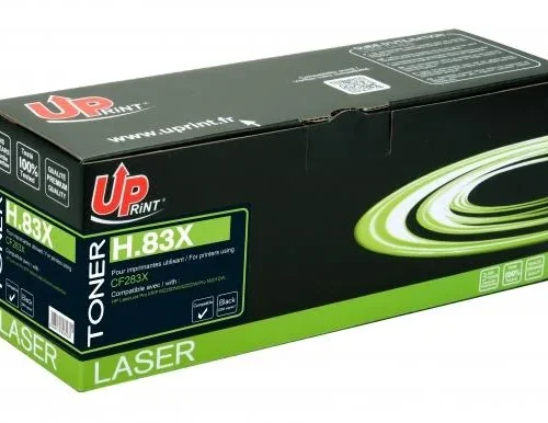 Тонер UPRINT CF283X, HP LJ Pro MFP M125 / M127/ M225/M201N, Canon 727/ 737- MF211/212/215/227/244, 2200k, Черен