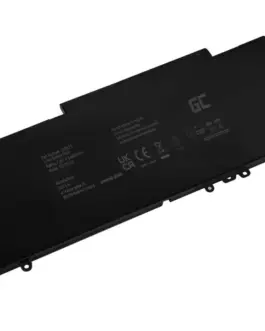 Alternative view of Батерия за лаптоп Dell Latitude E5250 E5450 E5550 G5M10 0WYJC2  7,6V 6200mAh GREEN CELL