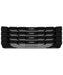 Alternative view of Памет за компютър Kingston FURY Renegade Black 32GB(4x8GB) DDR4 3200MHz CL16