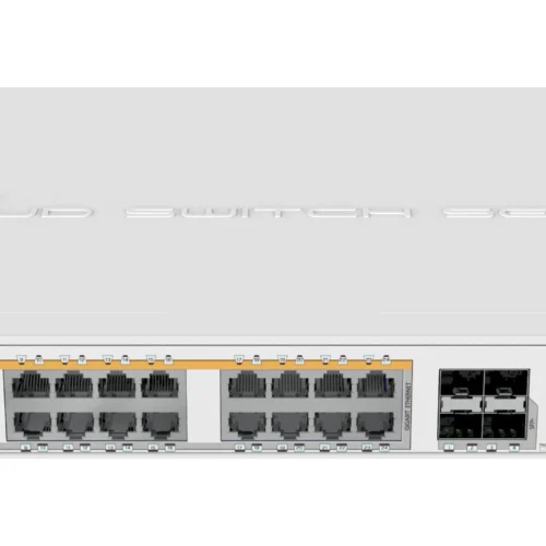 Alternative view of Суич Mikrotik CRS328-24P-4S-RM, 24xGigabit LAN, L2/L3, 4xSFP+ cages