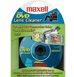 DVD-R Camcorder mini 8 см/ почистващ диск MAXELL /за камери/ blister 1 бр. в PVC