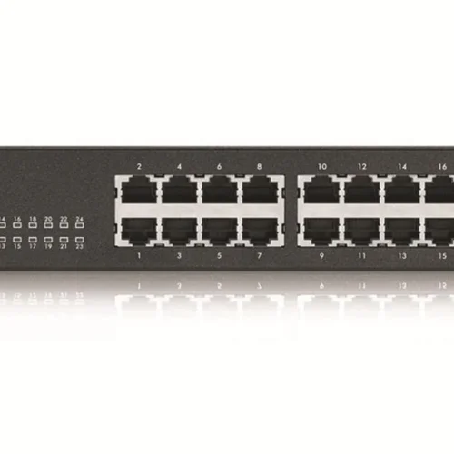 Alternative view of Суич ZYXEL GS1900-24, 24 портов управляем, Gigabit, Монтаж в шкаф