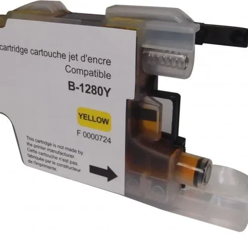 Alternative view of Мастилница UPRINT LC1280XL/1240 BROTHER, Yellow