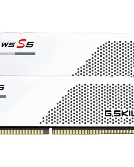Памет за компютър G.SKILL Ripjaws S5 White 64GB(2x32GB) DDR5 6000MHz - Intel XMP