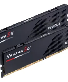 Alternative view of Памет за компютър G.SKILL Ripjaws S5 Black 64GB(2x32GB) DDR5 6000MHz - Intel XMP