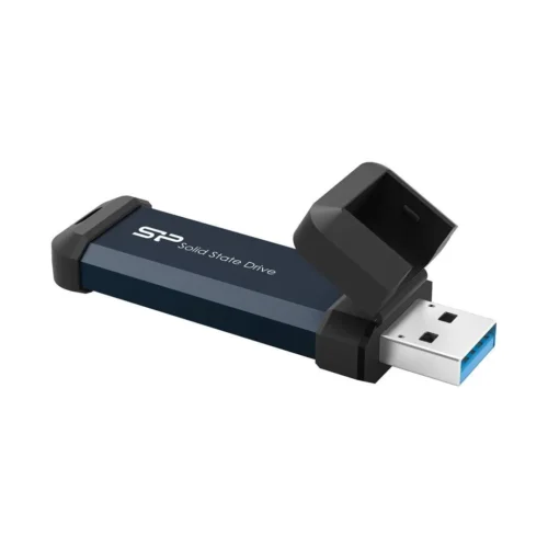 Alternative view of Външен SSD диск Silicon Power MS60 Blue 500GB, USB-A 3.2 Gen2